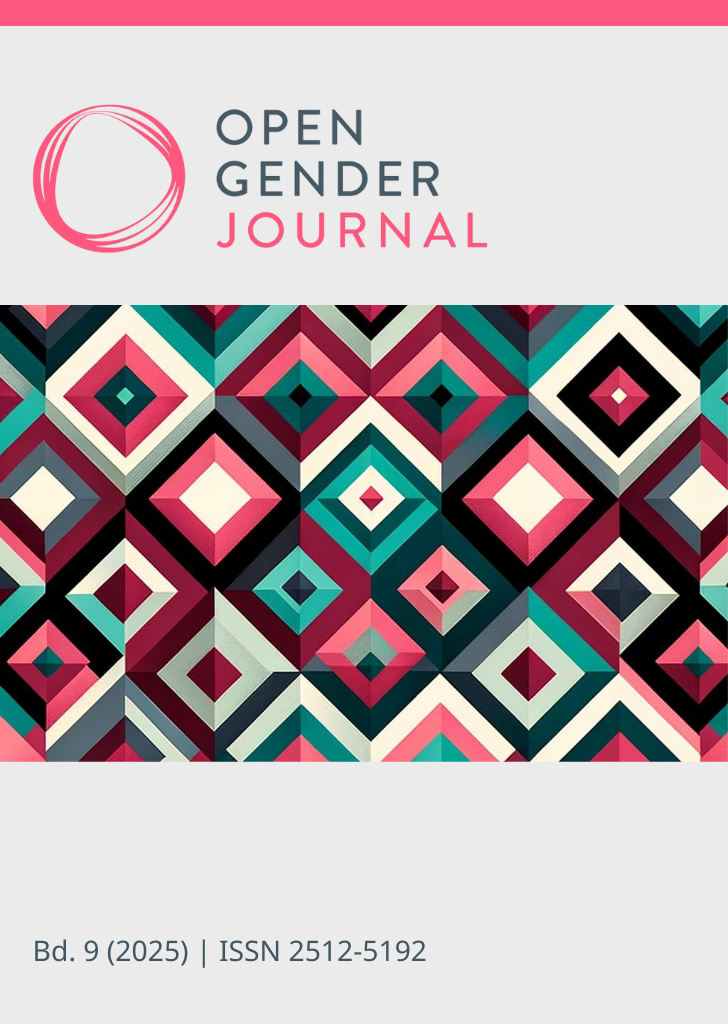 					View Vol. 9 (2025): Open Gender Journal
				