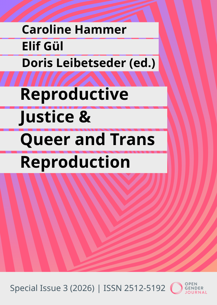 Cover: Reproductive Justice & Queer and Trans Reproduction